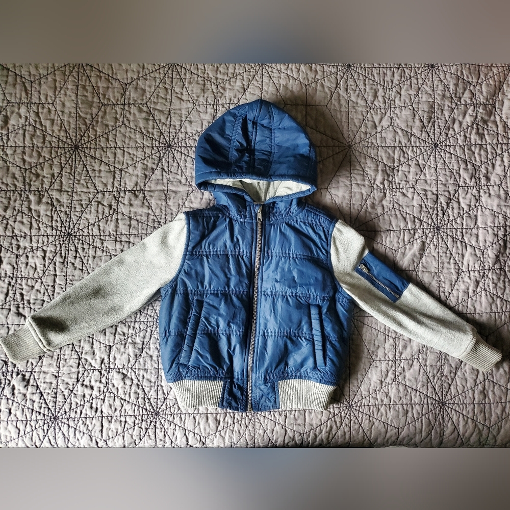 Tucker+Tate puffer vest sweater boys 4T
